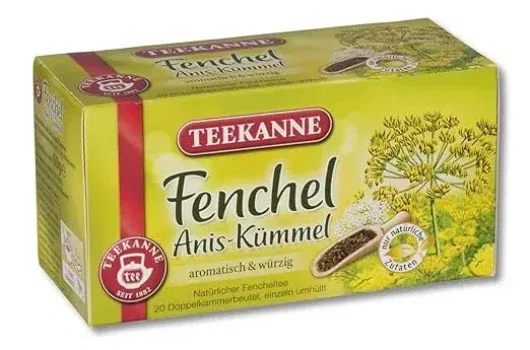 Teekanne Fenchel-Anis-Kümmel 20 Beutel