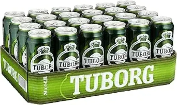 Tuborg Pilsener Bier 24er Pack Dosen