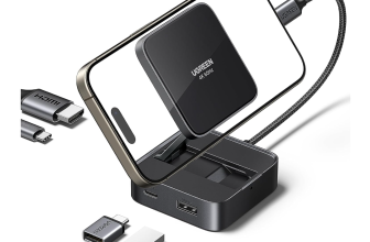 UGREEN-Revodok-Magnetische-Dockingstation-mit-4K-60Hz-HDMI-USB-C-USB-A-100W-PD-Schnellladung