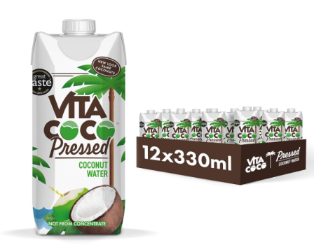 Vita Coco gepresstes Kokoswasser 12x330ml Packung