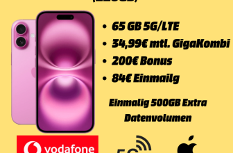 Vodafone Smart S + Iphone 16 (128GB)