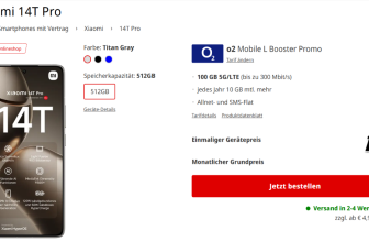 Xiaomi 14T Pro + o2 Mobile L 100 GB 5G