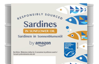 MSC Sardinen in Sonnenblumenöl von Amazon