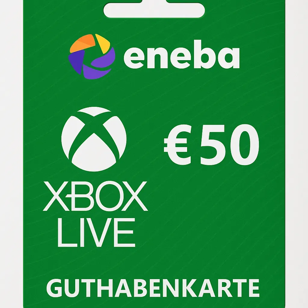 Eneba 50 E Xbox Live Guthaben Karte