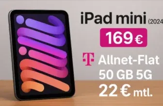 Schnäppchen, Deals und Rabattcodes des Tages: iPad mini Telekom Deal