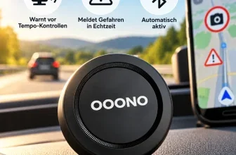 OOONO CO-DRIVER NO1 Verkehrswarner mit Bluetooth-Verbindung
