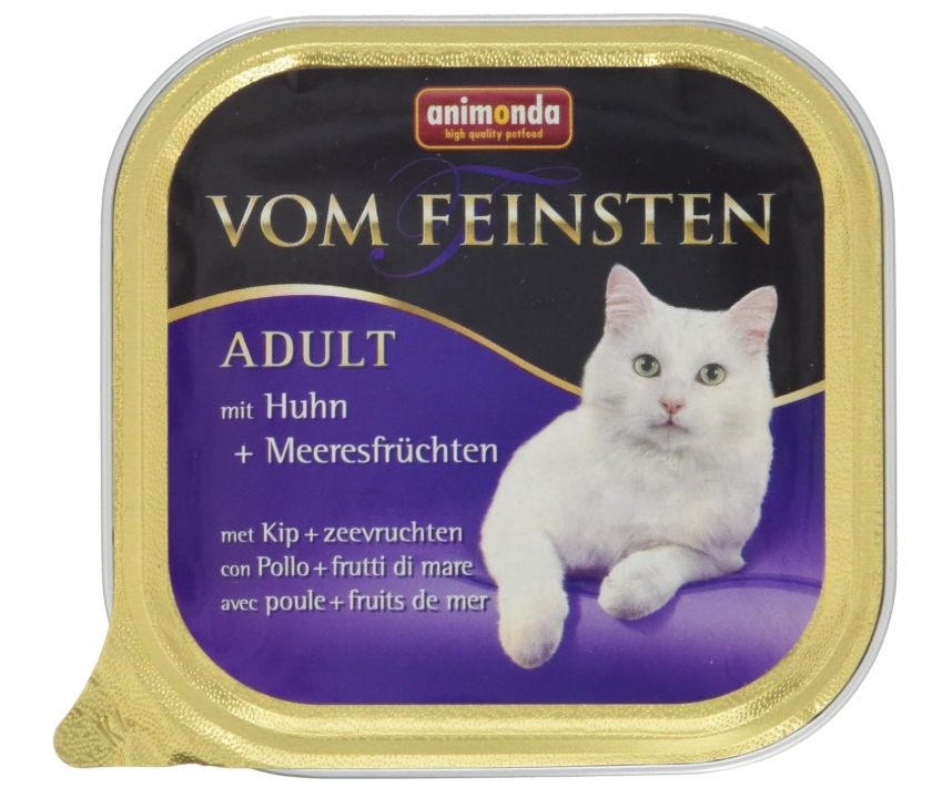 Vom Feinsten Katzenfutter Nass Mit Pute In Tomatensauce 32 X 100G