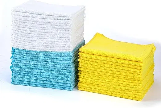 Amazon Basics Mikrofaser Reinigungstuch 48 Stueck