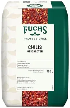 Fuchs Professional geschrotene Chilis 770g-Packung