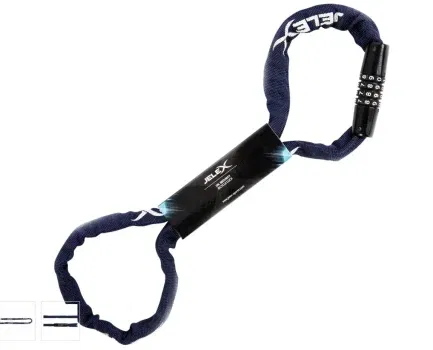 JELEX Dr.Security Fahrradschloss (blau) für 8,28 € inkl. Versand
