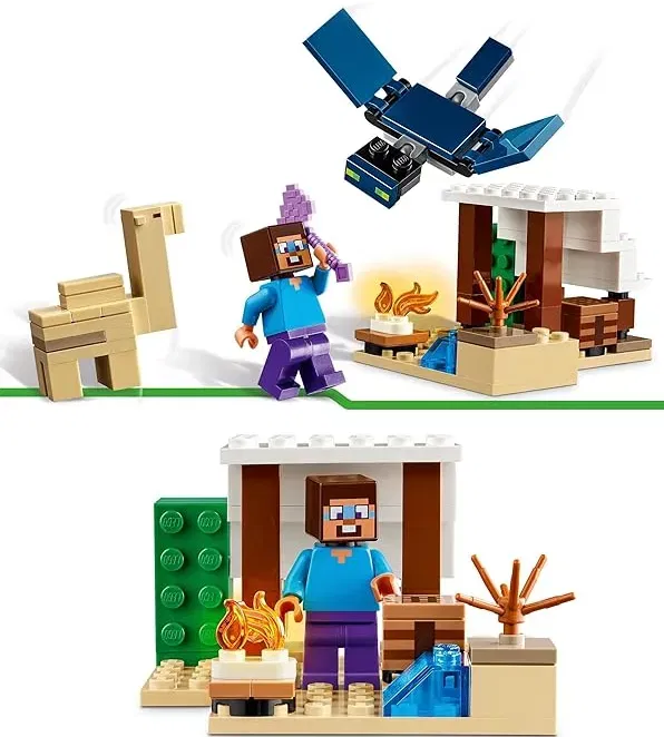 LEGO Minecraft Steves Wüstenexpedition Set 21251 für 6,00 € inkl. Prime-Versand