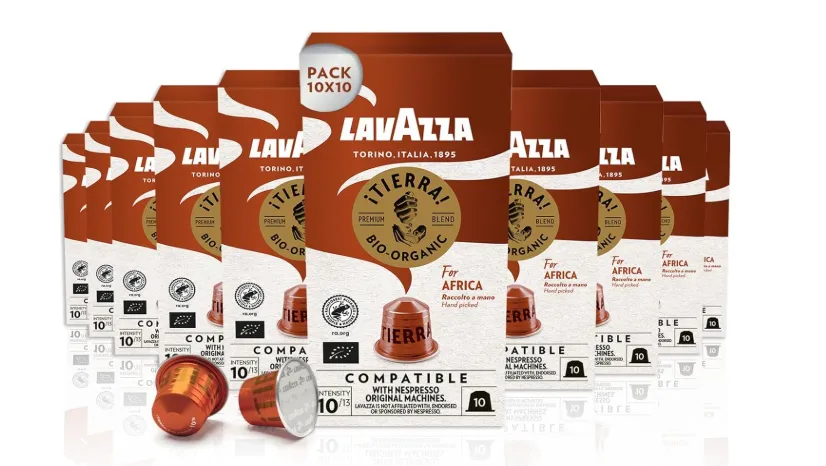 Lavazza Tierra For Africa Bio Organic Espresso Mit Noten Von Karamell Und Schokolade