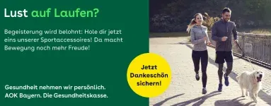 [Lokal Aok Bayern] Gratis Aok Laufsocken 🧦 Größe 35-50