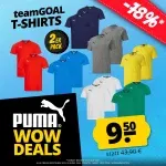 Puma Teamgoal Casuals T Shirts Im 2Er Pack
