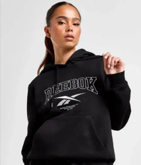Reebok Bowkers Overhead Hoodie Schwarz