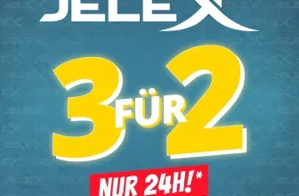 Sportliche JELEX-Artikel im 3-für-2-Angebot bei SportSpar