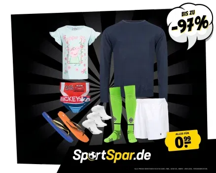 Rote Laufschuhe im SportSpar Fixpreis Sale-Angebot