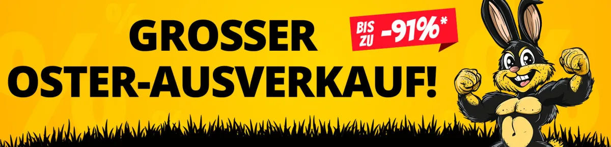 SportSpar Oster-Ausverkauf: bis zu 91 % Rabatt 🎉