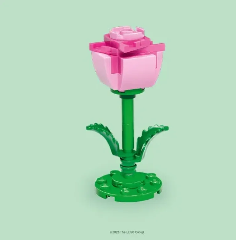 LEGO Rose gratis zum Muttertag