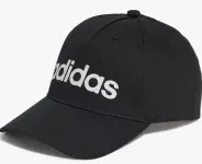 Schwarze Adidas Unisex Baseballkappe Daily Cap Mit Logo.