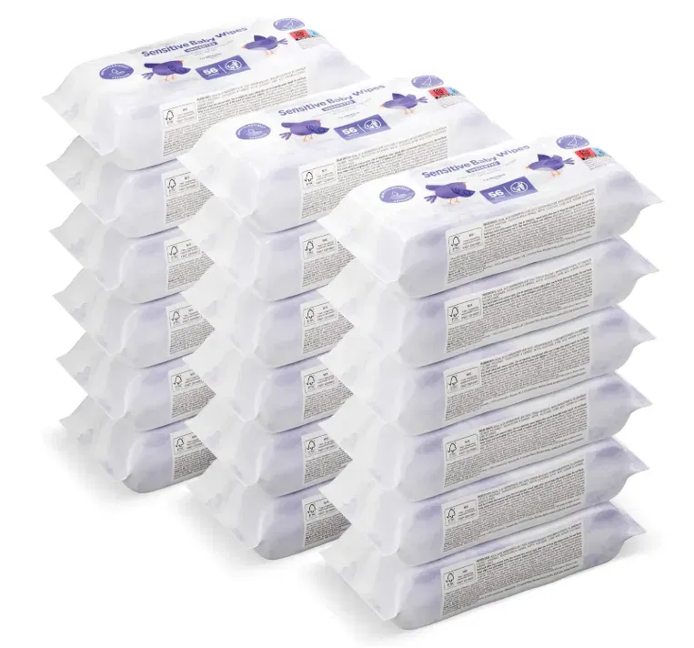 Schnäppchen, Deals Und Rabattcodes Des Tages - Amazon Sensitive Babytücher 1008 Feuchttücher 18Er Packung