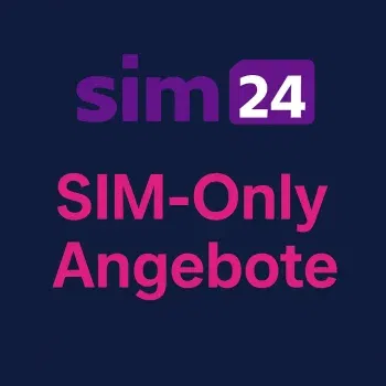 sim24 SIM-Only Angebote: 5G Allnet-Flats mit 3 GB für 2,99 € / 15 GB für 4,99 € / 30 GB für 6,99 € / 60 GB für 9,99 € / 90 GB für 14,99 €