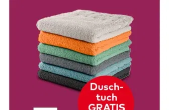 Gratis Vossen Duschtuch im Wert von 37,95€ bei Porta - Luxuriöses Angebot