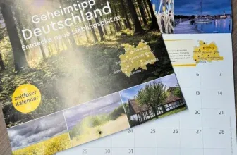 Zeitloser Geheimtipp Deutschland Kalender – Gratis für ADAC Mitglieder 🎁 [ADAC Hansa]