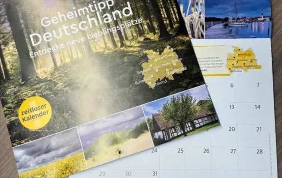 Zeitloser Geheimtipp Deutschland Kalender – Gratis für ADAC Mitglieder 🎁 [ADAC Hansa]