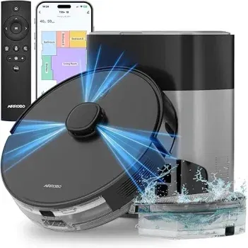 AIRROBO T20+ Saugroboter mit Wischfunktion (3.5L 180Min Laufzeit) für 183,59 € inkl. Versand (statt 299,00 €)