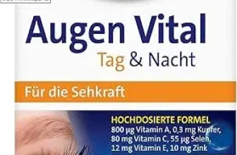 Abtei Augen Vital Tag und Nacht (mit Vitamin A Lutein DHA und Zeaxanthin – 30 Kapseln) ab 3,30 € inkl. Prime-Versand (statt 6,09 €)
