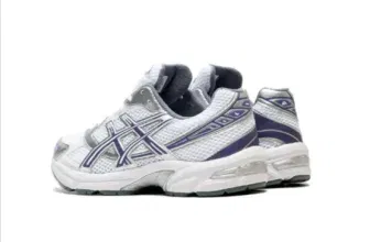 Asics Wmns Gel-1130 WHITE/DUSTY PURPLE - Leichter Laufschuh für Damen