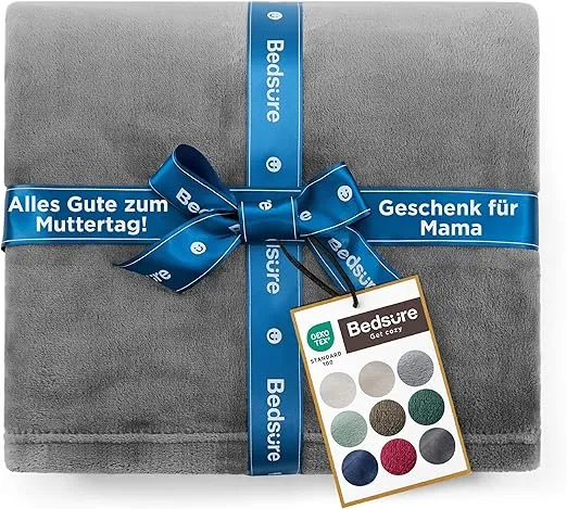 Schnäppchen, Deals Und Rabattcodes Des Tages - Kuscheldecke In Grau