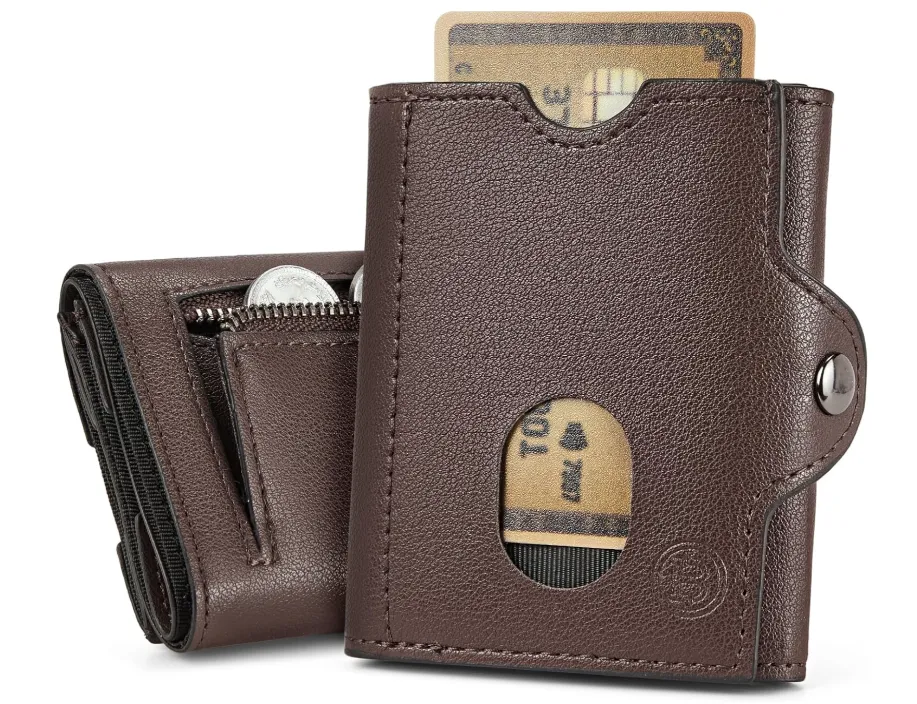 BOSTANTEN Geldbörse Herren Slim Wallet für 3,99 € inkl. Prime Versand (statt 5,99 €)