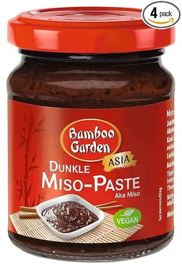 Bamboo Garden Miso Paste Dunkel 4Er Pack