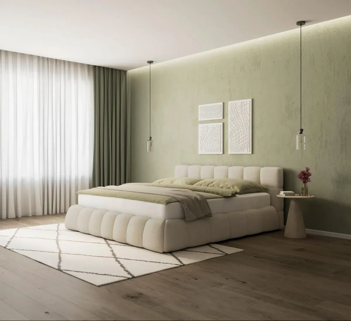 Schnäppchen, Deals Und Rabattcodes Des Tages - Bessagi Home Polsterbett Marija Ca. 180X200 Cm Beige