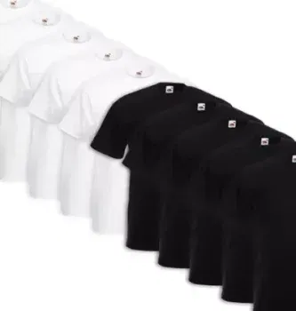 10er-Pack Fruit Of The Loom T-Shirts für 24,69€ inkl. Versand (Vers. Farben)
