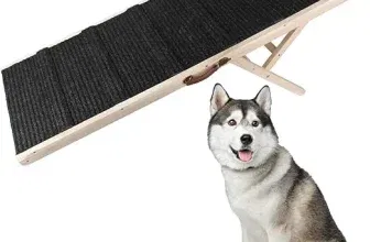 BommJokker Hunderampe (Länge 130cm Einstellbar 35-75cm Höhe max80kg) für 29,99 € inkl. Prime-Versand (statt 59,99 €)