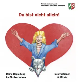Gratis: Kinderbuch Du bist nicht allein - Deine Begleitung im Strafverfahren