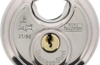 Burg Wächter Rundbügelschloss Vorhängeschloss (mit Schlüssel 8 mm Bügelstärke) für 7,99 € inkl. Prime-Versand (statt 13,00 €)