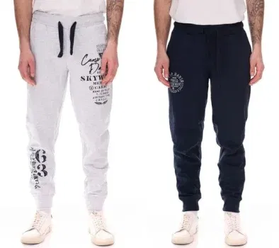 Camp David Herren Jogging-Hose (Dunkelblau oder Grau Gr. M-XXXL) für 16,98 € inkl. Versand (statt 29,72 €)