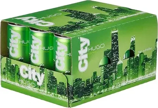 City Hugo (12 x 0.2l) ab 8,99 € inkl. Prime-Versand zzgl. Pfand (statt 11,88 €)