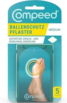 Compeed Ballenschutz Pflaster zur schnellen Schmerzlinderung am Ballen 5 Stück
