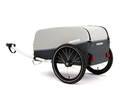 Croozer Lastenanhaenger Cargo Kalle Stone Grey