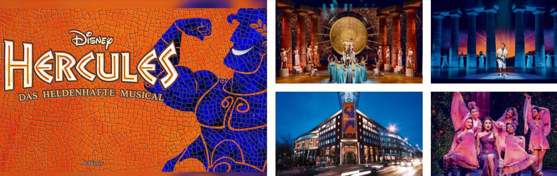 Disneys Hercules – Das Heldenhafte Musical In Hamburg Inkl. Uebernachtung