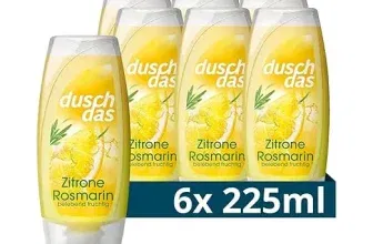 Duschdas Duschgel Zitrone Rosmarin Duschbad 6er Pack ab 5,34 € inkl. Prime-Versand