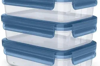 Emsa Clip & Close Eco Frischhaltedosen-Set 3-teilig 08 L auslaufsicher hygienisch mikrowellen-gefrier-spülmaschinengeeignet BPA-frei für 8,22 € inkl. Prime-Versand