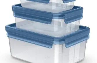 Emsa Clip & Close Eco Frischhaltedosen-Set 3-tlg. 0551022 (mikrowellen-gefrier-spülmaschinengeeignet) für 10,49 € inkl. Prime-Versand (statt 15,00 €)
