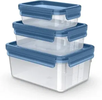 Emsa Clip & Close Eco Frischhaltedosen-Set 3-tlg. 0551022 (mikrowellen-gefrier-spülmaschinengeeignet) für 10,49 € inkl. Prime-Versand (statt 15,00 €)