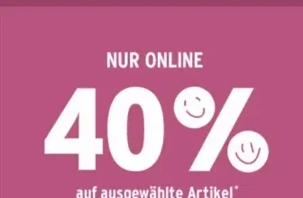 🔥Ernstings Family Sale: 40% extra Rabatt im Warenkorb auf ausgewählte Artikel